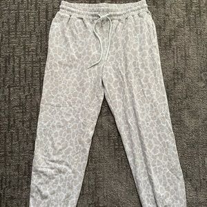 Boutique brand leopard print sweatpants